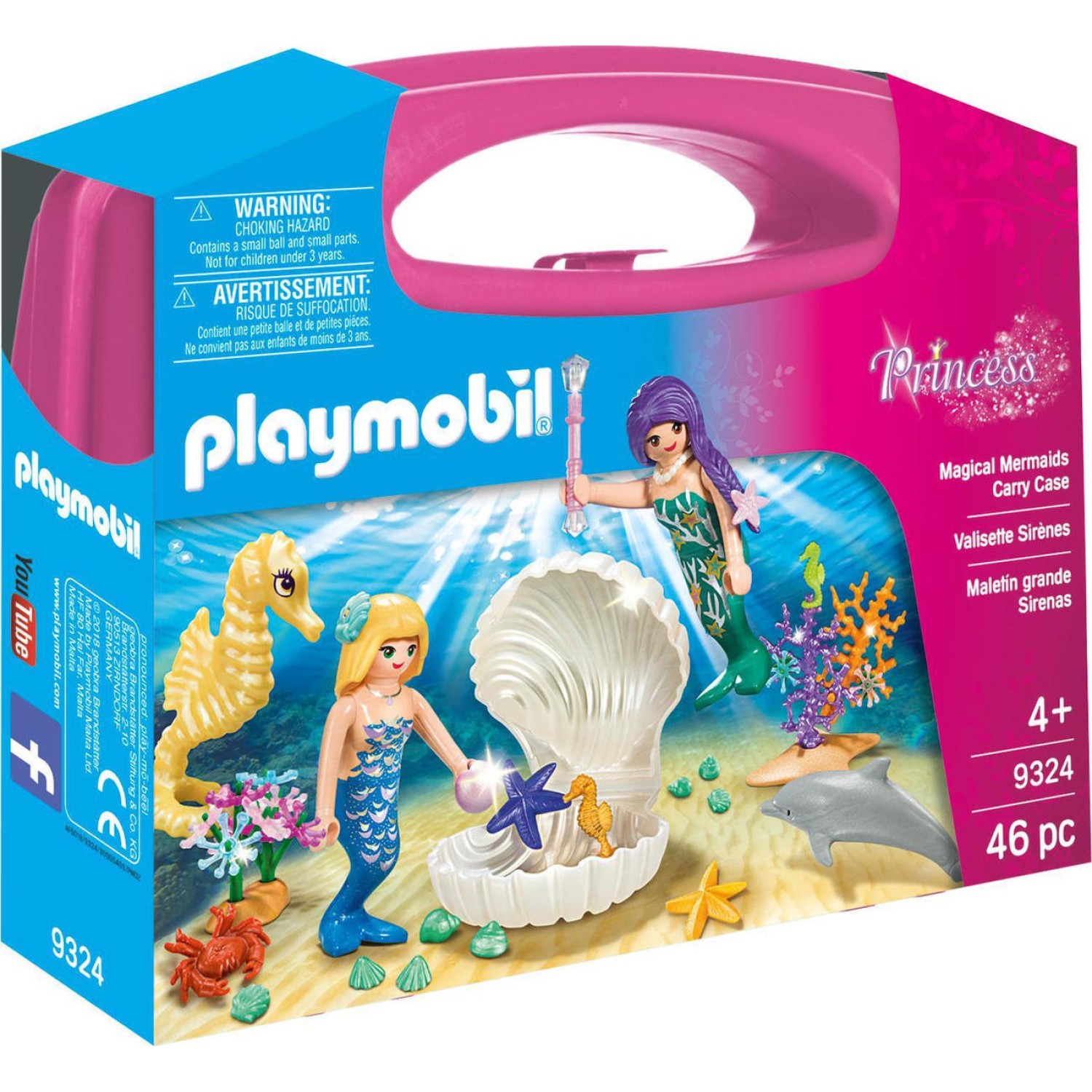 Playmobil Princess Magical Mermaids Carry Case για 4+ ετών