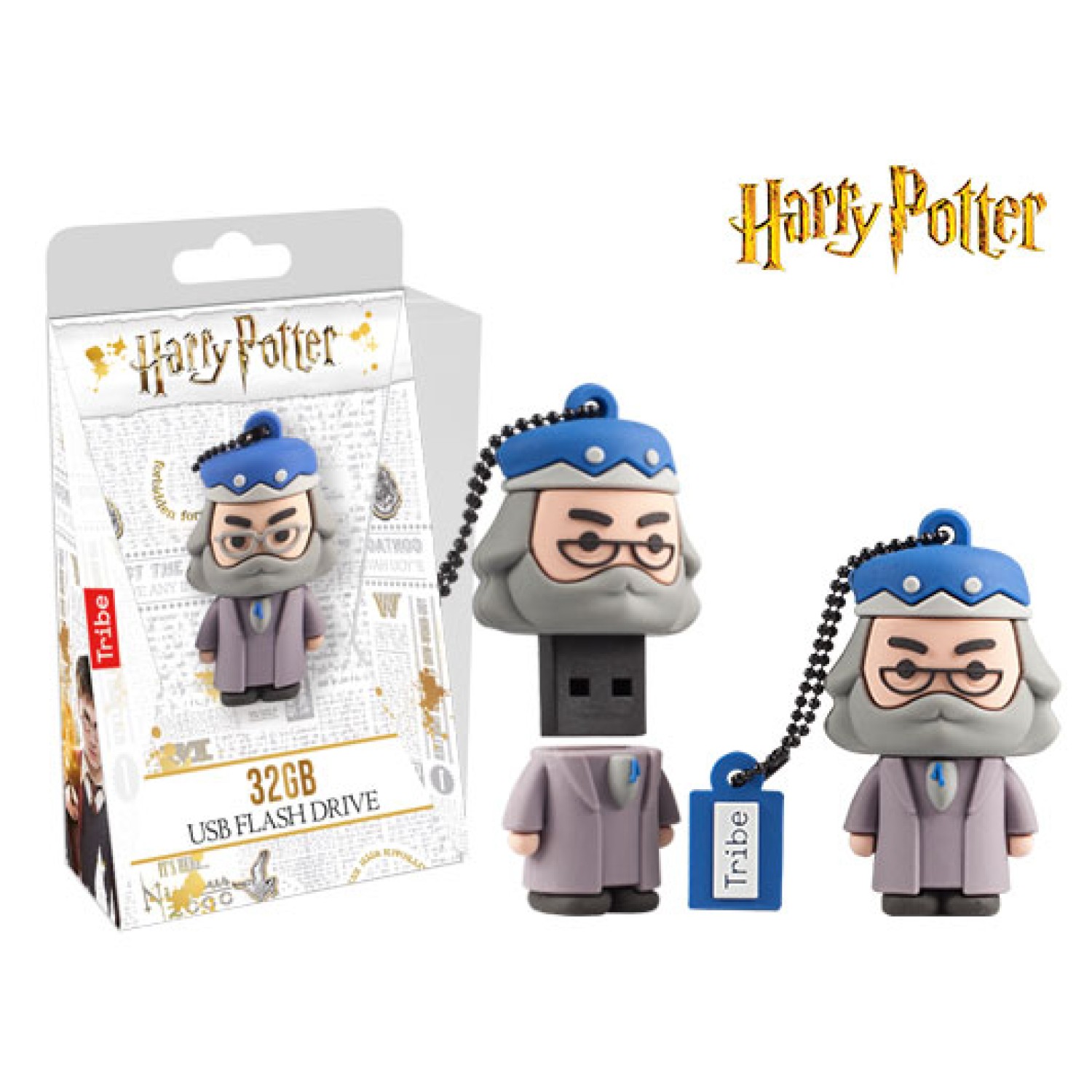 TRIBE FLASH DRIVE USB 3D ALBUS DUMBLEDORE 16GB