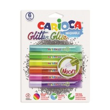 ΚΟΛΛΑ CARIOCA 42111 NEON GLIT.GLUE/6 10,5ml CN