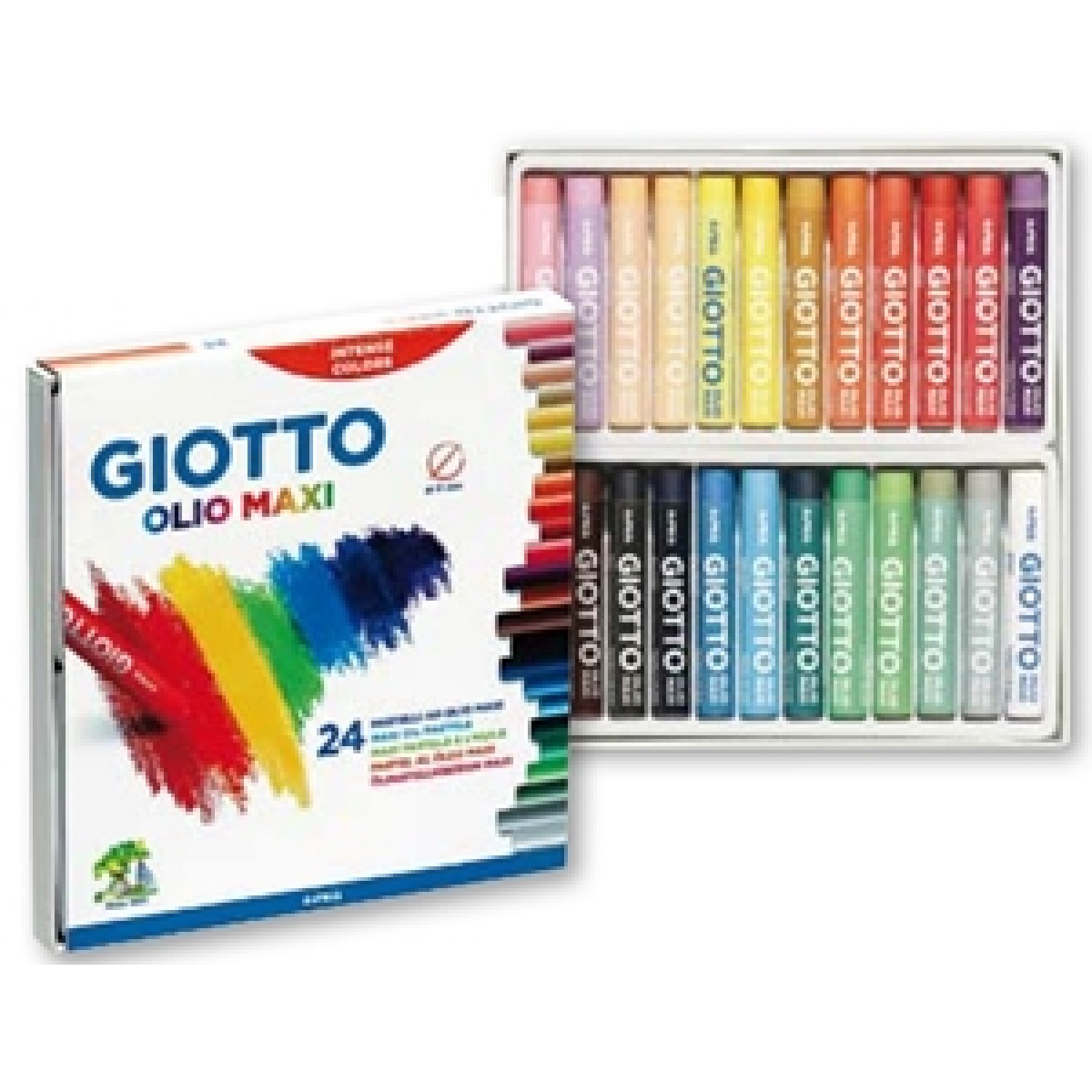 ΠΑΣΤΕΛ GIOTTO OLIO 24τεμ (7cm)