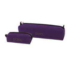 PENCIL CASE WALLET DARK VIOLET