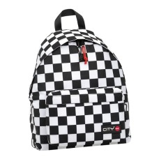 ΤΣΑΝΤΑ CITY THE DROP 14417 CHECKERS BLACK